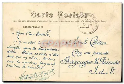 Rennes — Le Nouveau Jardin du Thabor — E. Mary-Rousselle, Rennes — Rewers