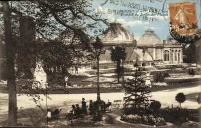 Les Serrés du Jardin des Plantes — Rennes (Ille-et-Vilaine) — Phototypie A. Harel, Angers