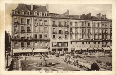 Rennes — Jardins sur la Vilaine — Éditeur : C. H. R. (n° 549)