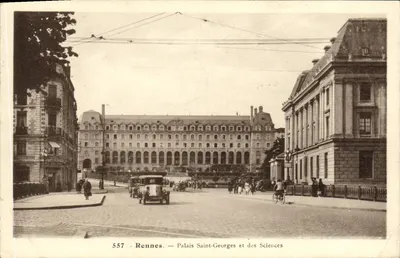 Rennes — Palais Saint-Georges et des Sciences — éditeur Laurent-Nel, n° 557