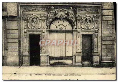 Rennes — dom z epoki renesansu — Quai Châteaubriant