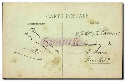 Rennes - Quartier du Colombier — Collection N. Le Trilonnaire, n°76 — Verso