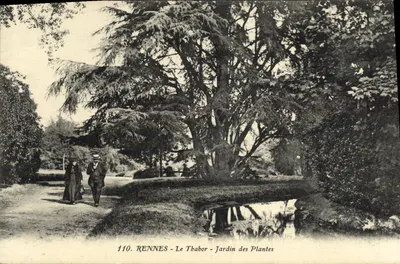 Rennes - Le Thabor - Ogród Botaniczny — nr 110 — wydawca Artaud i Nozais
