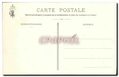 Rennes - Le Théâtre — Collection E. Hamonic, St-B. — Verso