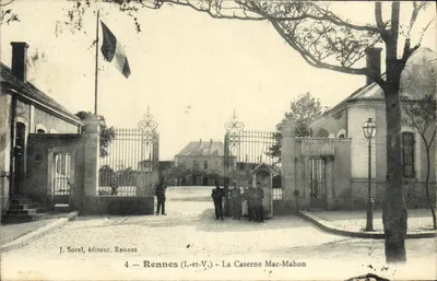 Rennes (I.-et-V.) — La Caserne Mac-Mahon — J. Sorel, éditeur, Rennes