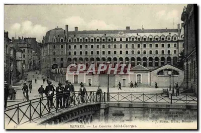 Rennes — La Gaserne Saint-Georges — J. Sorel, Edit., Rennes