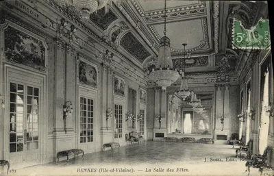 Rennes (Ille-et-Vilaine) — Sala widowiskowa — J. Sorel, wyd., Rennes