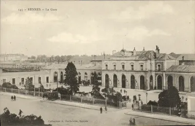 Rennes - Gara — Zbiór A. Dechelette, Rennes — n°145