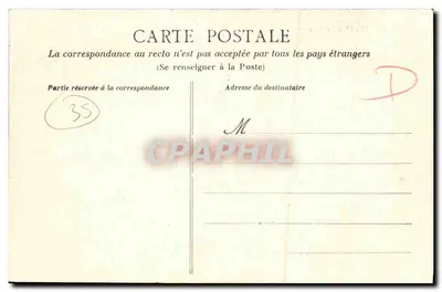 Rennes - Gara — Zbiór A. Dechelette, Rennes — n°145 — Rewers