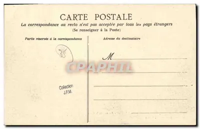 Rennes - Aleja Gare — kolekcja A. Dechelette, Rennes, nr 252 — Rewers