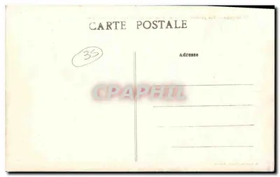 Rennes — Widok ogólny — Katedra Świętego Zbawiciela i Wieże Katedry — A. Lamire, wydawca, Rennes — Rewers