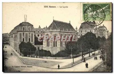 Rennes — Le Lycée — A. Lambré, Editeur, Rennes