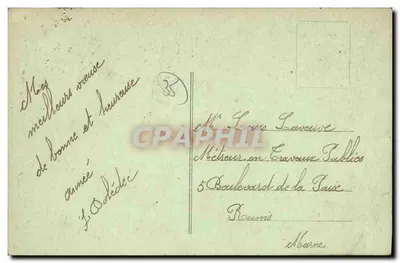 Rennes — Aleja Gare — A. Laurié, Wydawca, Rennes — Rewers