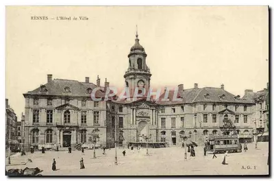 Rennes — L'Hôtel de Ville — A.G. 1