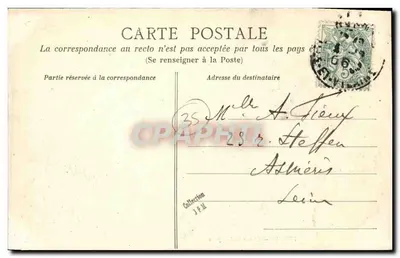 Rennes — Chapelle du Lycée — A.G. 3 — Verso