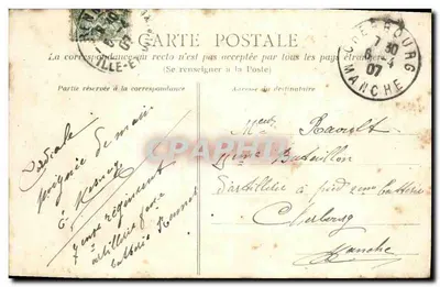 Rennes — Kąt Ogrodu Botanicznego. La Volière — A.G. 65 — Rewers