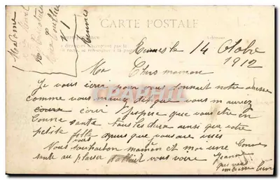 Rennes — Centralna Dom dla Kobiet — A.G. 114 — Rewers
