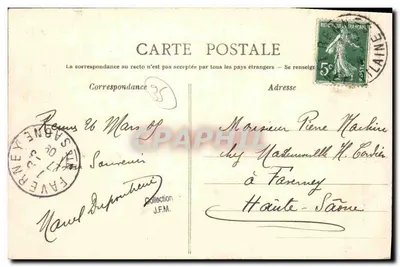 Rennes — Pałac Handlowy i ulica Nemours — A.G. 118 — Rewers