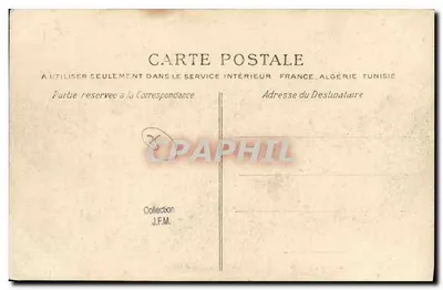 Vue Générale de Rennes — G.F. — Collection E. Mary-Roussellière — Verso
