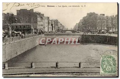 Rennes — Les Quais, widok ogólny G. F.
