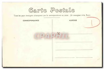 Rennes — Nowy Ogród Thabor — wydane przez Dary-Doussellière — Rewers