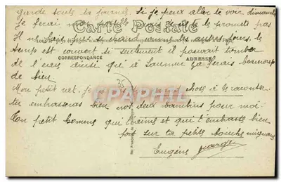 Rennes — L'Arsenal — La Sortie des Ouvriers — Mary-Roussellière, édit. Rennes — Verso