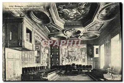 Rennes — Palais de Justice — Salle de l'ancien Parlement de Bretagne
