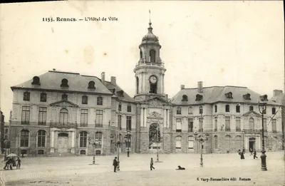 Rennes — L'Hôtel de Ville — É. Mary-Rousselière édit Rennes