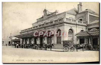 Rennes — La Gare — The station — LL.