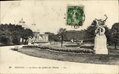 Rennes — Les Serres du Jardin des Plantes — LL.