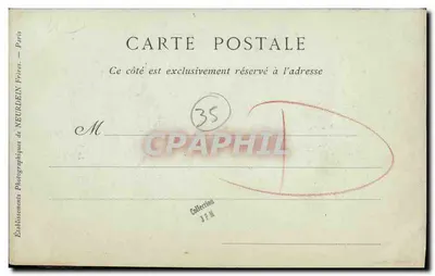 Rennes — Dom Du Guesclin — Dépôt d'Images L. Le Pace — Rewers