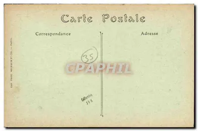 Rennes — Le Mail e Piazza della Missione — Ed. Fot. Neuboin e Cie, Parigi — Verso