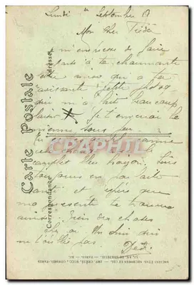 Rennes — Pałac Handlu i Nowe Ogrody nad Vilaine — JND HOT, n°165 — Rewers
