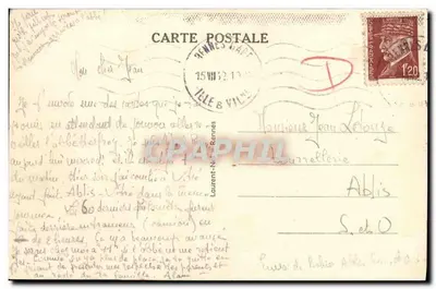 Rennes — Pałac Handlowy — Rennes 0074 — Rewers