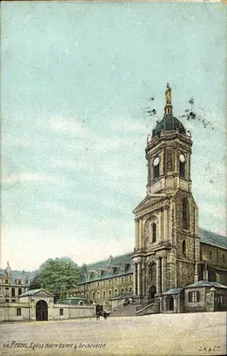 Rennes. Église Notre-Dame d'Archevêché — L.V. & Cie, n° 610