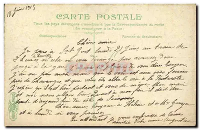 Rennes. Église Notre-Dame d'Archevêché — L.V. & Cie, n° 610 — Verso