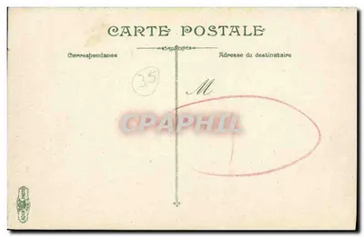 Rennes, Kąt Ogrodu Botanicznego — Wydawca: G. Chou — Rewers