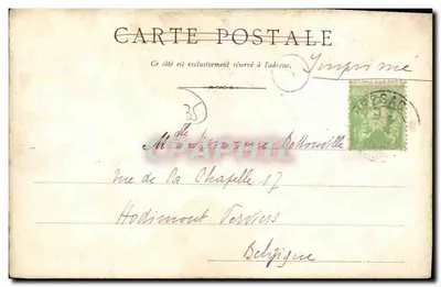 Jaillette des Sireux — Rennes le Charonne — Drukarnia w Rennes — Rewers