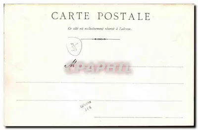 Rennes, Porte Mordelaise — widok wejścia — wydawca Rennes, nr 189 — Rewers