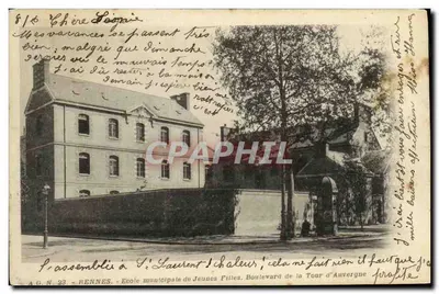 École municipale de Jeunes Filles — Rennes — Boulevard de la Tour d'Auvergne