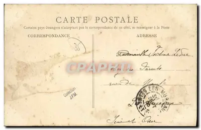 Rennes — Vieilles Maisons du Pont de Saint-Cyr — A.G. - 570 — Verso