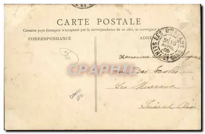 CPA Rennes Quai Saint Cast Lavoir Lavandieres — Verso
