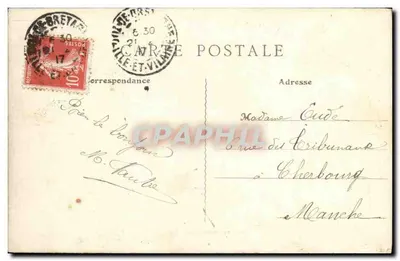 Rennes (I.-et-V.) — Le Thabor — J. Sorel, wydawca, Rennes — Rewers