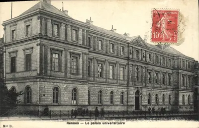 Rennes — Le palais universitaire — Mus D.