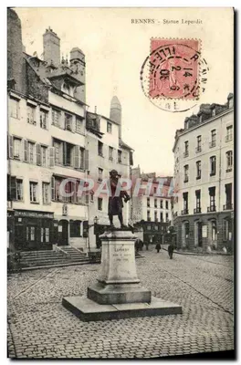 Rennes - Statue Leperdit — éditeur Starue Leperdit, n° de série non visible