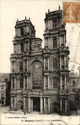 Rennes (Il-et-V.) — La Cathédrale — A. Lamiré, Éditeur, Rennes