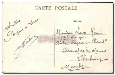 Rennes (Il-et-V.) — La Cathédrale — A. Lamiré, Éditeur, Rennes — Verso
