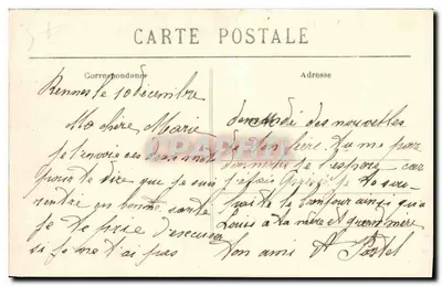 Rennes — Katedra — E. Mary-Roussellière, wydawca, nr 1042 — Rewers