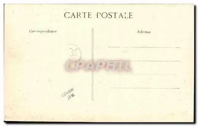 Rennes — Ce qui reste des Remparts (XVe siècle) — Rue Rallier — Éditeur E.P.D. n°38 — Verso