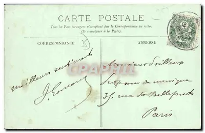 Rennes — Rue de Roban — LL. nr 52 — Rewers